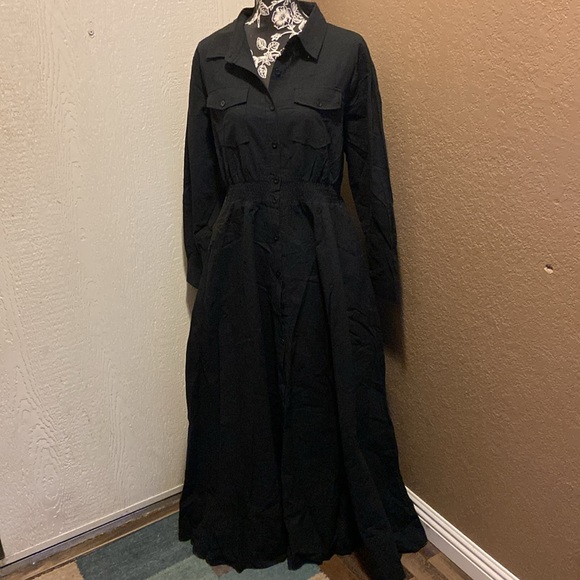 NWT Bodycon4U linen maxi dress - Picture 7 of 10